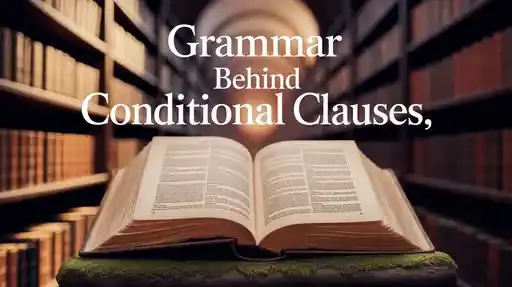 Grammar Behind Conditional Clauses