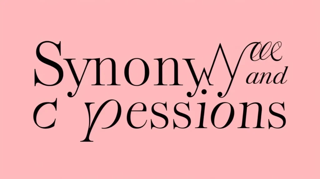 Synonyms and Related Expressions