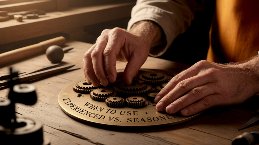 When to Use “Experienced” vs. “Seasoned”