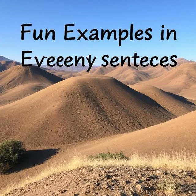 Fun Examples in Everyday Sentences